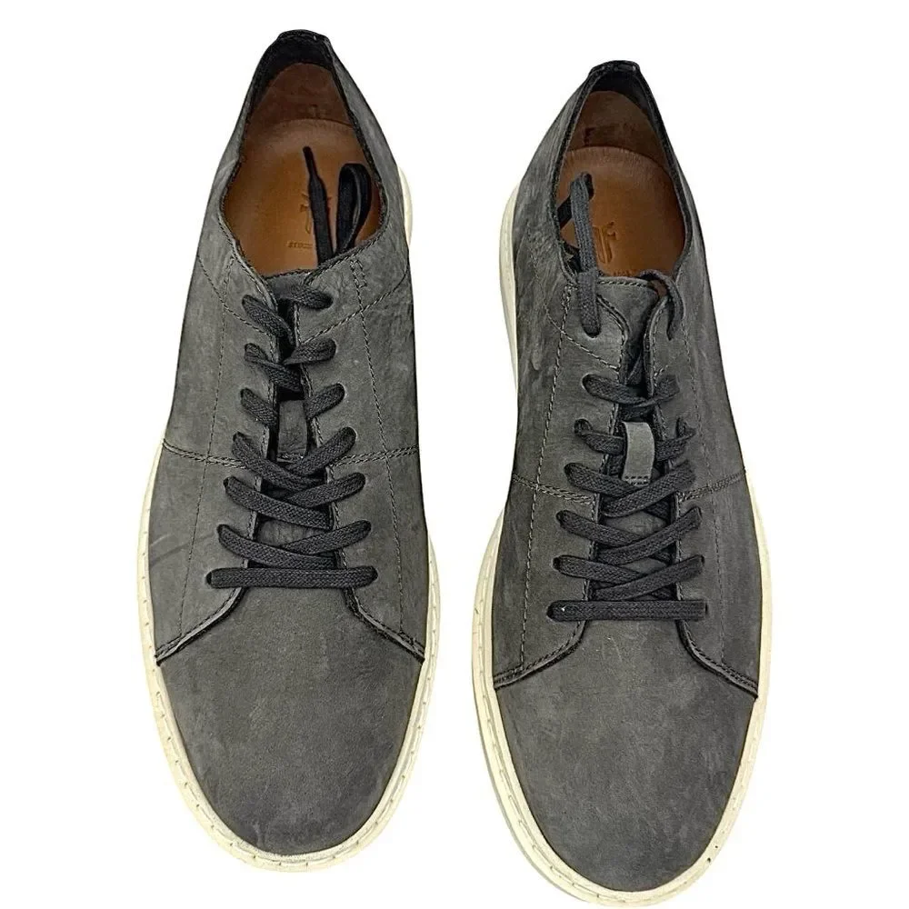 Frye Gates High Prints Gray Suede Low Top Sneakers Men’s Size 10M